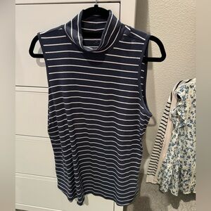 Lane Bryant Ribbed Mock Neck Top
